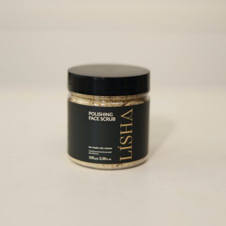 Рисовий скраб для обличчя з відновлювальним ефектом, 100 г — Lisha