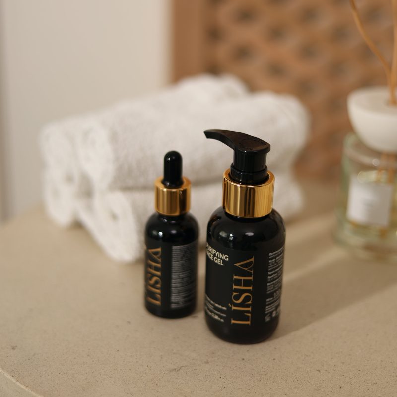 Гель для вмивання очищувальний для комбінованої та жирної шкіри PURIFYING FACE GEL, 150 мл — Lisha