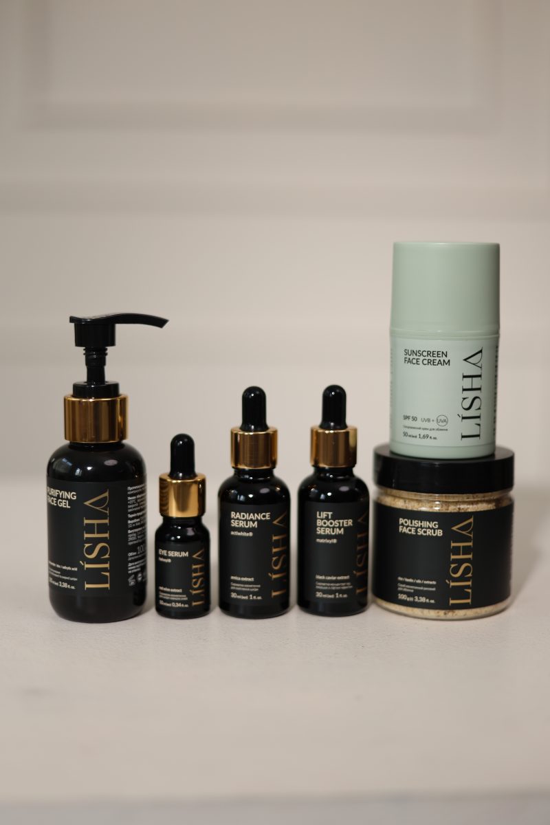 SALE -50% Набір доглядової косметики Lisha з ліфтинг ефектом